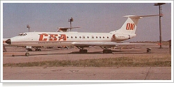 CSA Tupolev Tu-134A OK-EFJ