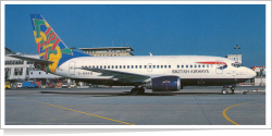 British Airways Boeing B.737-5L9 G-MSKB