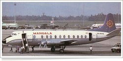 Mandala Airlines Vickers Viscount 816 PK-RVS