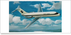 West Coast Airlines McDonnell Douglas DC-9-14 reg unk