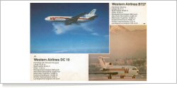 Western Airlines Boeing B.727-200 reg unk