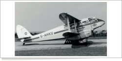 British Westpoint Airlines de Havilland DH 89 Dragon Rapide 6 G-AHKU