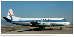 United Air Lines Vickers Viscount 745D N7429