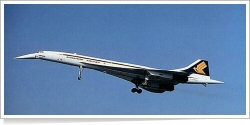 Singapore Airlines Aerospatiale / BAC Concorde 102 G-BOAD