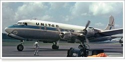 United Air Lines Douglas DC-6B N37575