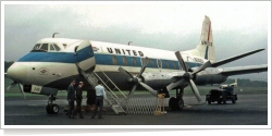 United Air Lines Vickers Viscount 745D N7428