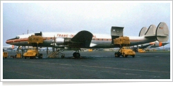 Trans International Airlines Lockheed L-1049H Constellation N7121C