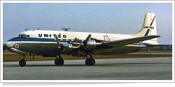 United Air Lines Douglas DC-6 N47533