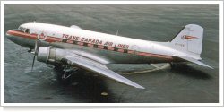 Trans-Canada Airlines Douglas DC-3 (C-47A-DK) CF-TEB