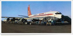 Qantas Boeing B.707 reg unk