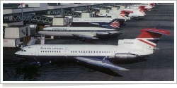 British Airways Hawker Siddeley HS 121 Trident 2E G-AVFH