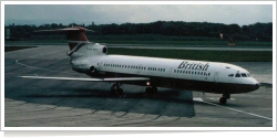 British Airways Hawker Siddeley HS 121 Trident 3B G-AWYZ
