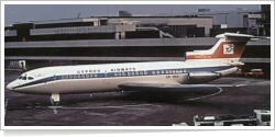 Cyprus Airways Hawker Siddeley HS 121 Trident 1E 5A-DAD